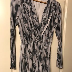 Acid-wash style work dress